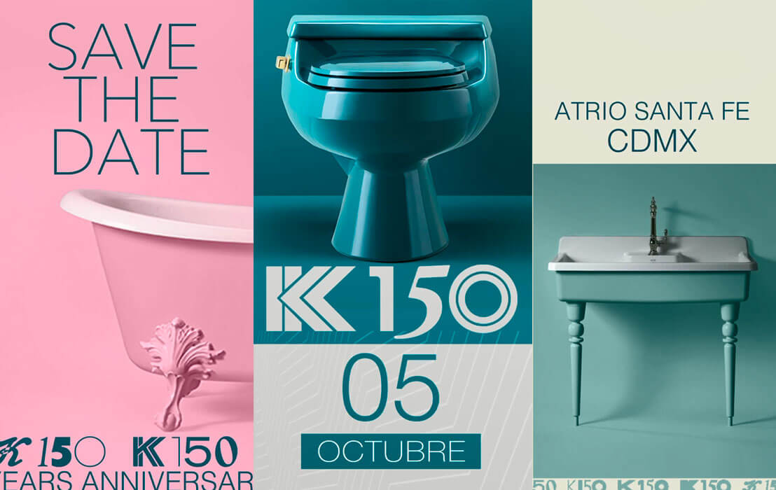 Kohler Co. celebra 150 años de medidas audaces, creatividad e impacto