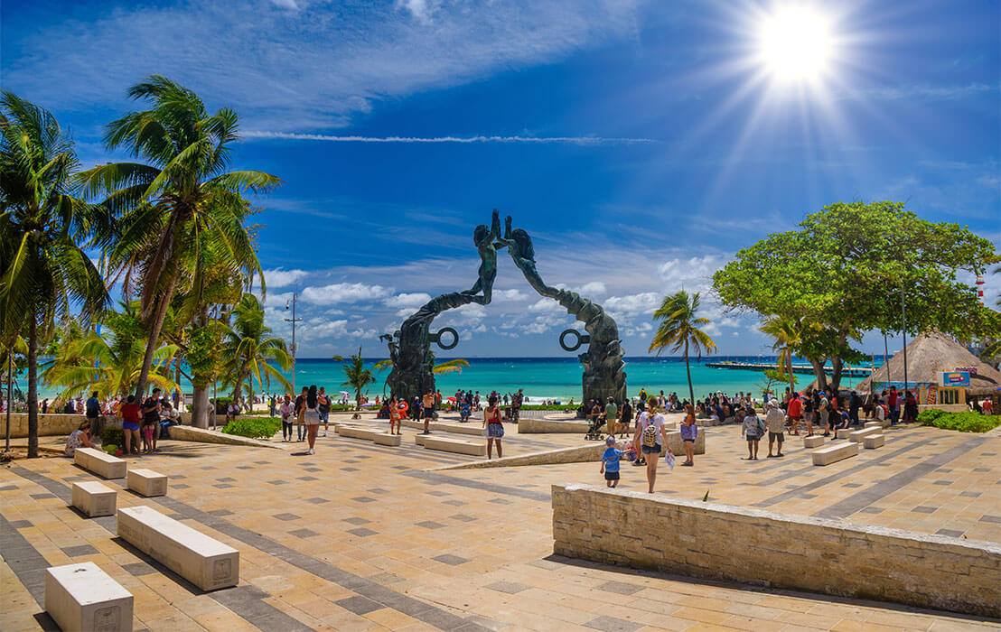 Récord de visitantes en el Caribe Mexicano