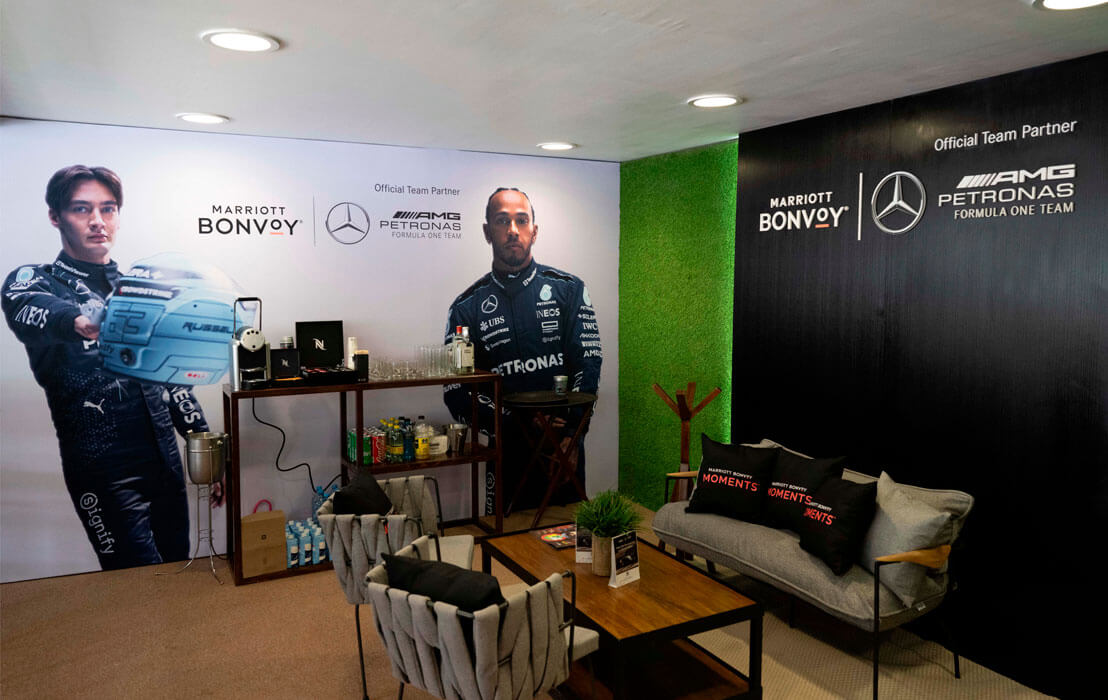 Marriott Bonvoy: experiencias exclusivas en el mundo de la F1