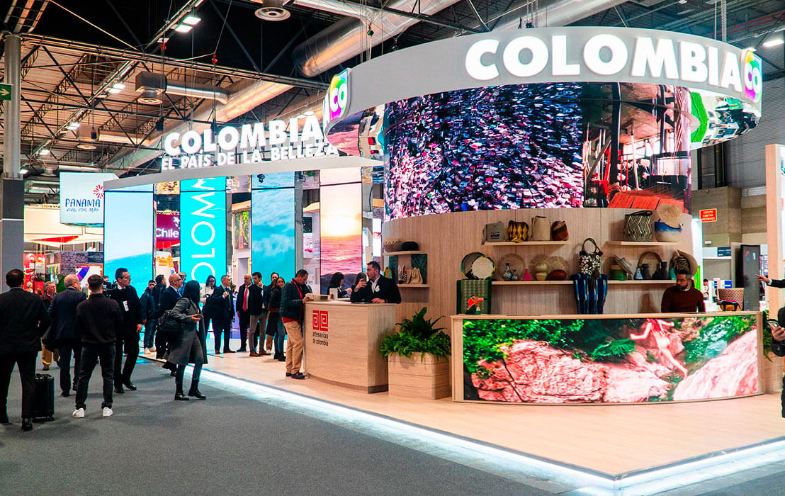 Colombia deslumbra en FITUR 2025 con realismo mágico y turismo verde