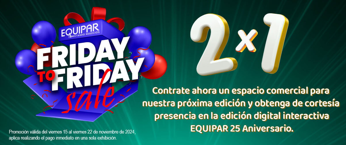 Promocion Friday To Friday 2x1